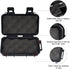 Watertight Box Outdoor Utility Dry Box, Shockproof Waterproof Case with Foam for Fishing, Camping