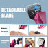 2PCS Adjustable 5 in 1 Replacement Blades, Compatible with Wahl Bravura Clipper, Chromado, Creativa, Figura