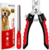Dog Nail Clippers, Professional Nail Trimmers for Dogs and Cats with Safety Lock to Prevent Over Cutting