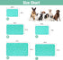 BEAUTYZOO Upgraded Dog Self Cooling Mat - Ice Silk Chill Pads for Small Dogs and Cats, 16" x 20"