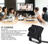 EIMSOAH 3.6mm 85 H.265 H.264 (8MP) Small IP Camera, Lens Degree View Angle Built in Mic HD Indoor Security Camera