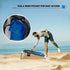 Set Set 3 2 8 ANC POP Portable Cornhole Game PVC Framed Corn Holes Outdoor Game x feet with Bean Bags and Carrying Case
