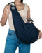 Abrasfba Pet Dog Sling Carrier, Reversible Soft Cat Carrier for Small Dogs, Adjustable Strap, Hands-Free Blue Puppy