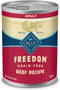 Blue Buffalo Freedom Grain-Free Wet Dog Food, Free of Glutens & Artificial