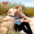 Flexi Comfort Tape Grey & Blue Extra Small 3m Retractable Dog Leash/Lead for Dogs up to 12kgs/26lbs