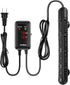 YukiHalu Aquarium Heater 50/100/200/300/500W, Temperature Adjustable, External Controller, LED Display for 10-120