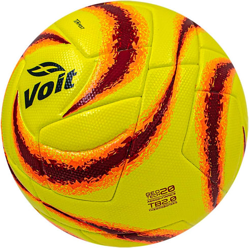 5 Voit Pro Official Match Ball - Liga MX Size - Enhanced Aerodynamics and Durability - Technology for Moisture