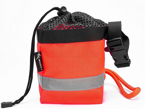 Water Rescue Throw Rope Bag with 50/100 Feet Floating Life Line and Whistle Clip for Boating