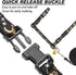 Cat Harness and Leash Set, Escape Proof Adjustable for Outdoor Walking with Safety Buckle for Small Animals