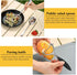 Set HOMQUEN Camping Essentials Camping Gear Must HavesCooking Utensils Rv Camping AccessoriesCamper Gadgets for Outdoor