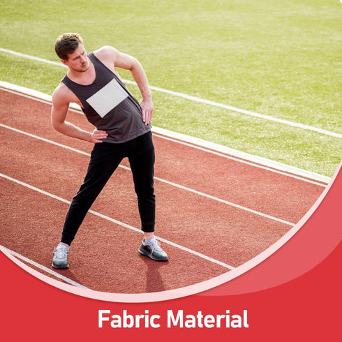 10.43X6.69 KICHOUSE Running Race Bibs with Number Belt Durable Blank Number Bibs for Marathon Track & Field Competitor