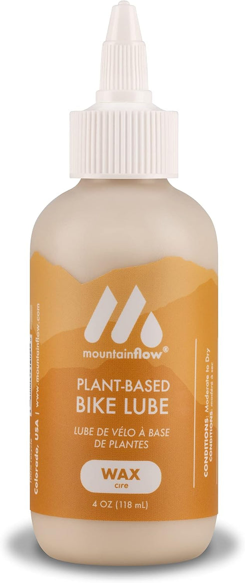 mountainFLOW Bike Lube - Wax | Plant-Based and Biodegradable | 0% Petroleum
