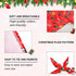 Ittokis 4 Pack Set Dog Bandana Christmas Scarf Bibs Kerchief Pet Christmas Costume Xmas Holiday Bandanas for Medium