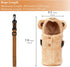 Linkidea 12oz/16oz, Plush Water Bottle Carrier Compatible with Thermos FUNTAINER Steel/Tritan Warm Bear Waterbottle