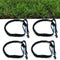 4 Sets Bungee Dog Leash Heavy Duty with 2 Handle Control, Quick Release for Cat Dog Pet Training Leashes