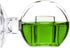 Glass CO2 Drop Checker Kit, CO2 Monitor for Aquarium Planted Tank CO2 System with Solution.