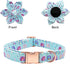 Dog Collar with Flower, Adjustable Summer Fruit Bow Collar for X-Small Puppies, Cute Durable Pet Collars.