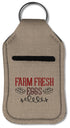 Small Personalized Farm Quotes Hand Sanitizer & Keychain Holder