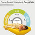 66803EP Cozy 34.5" 62" 7" Intex Kidz Inflatable Airbed: Fiber-Tech Velvety Soft Surface Carry Bag Included Color May
