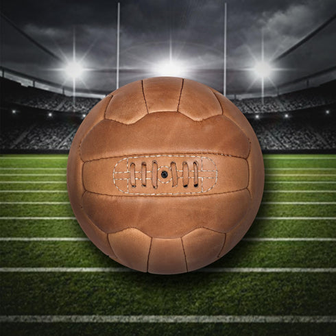 Sports Antique Leather Balls, Vintage Hand Made Balls