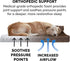 Furhaven Orthopedic Dog Bed for Large/Medium Dogs, L Shaped Chaise with Removable Bolsters - Sable Brown, Large