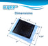 HQRP 6-Pack Aquarium Filter Compatible with Aqua-Tech EZ-Change #3 Filter Cartridge for 20-40 & 30-60 Power Filters