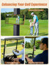 MOKPR 12-17 N52 360 Magnetic Golf Cart Phone Holder Compatible with MagSafe for iPhone Series, Magnets Phone Mount