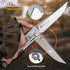 men,14C28N Lock,G10 p108 Tactical Folding Pocket Knife for Stainless Steel Blade,Frame Handle,EDC Small Camping Knives