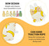Telooco 6Pcs Bird Diaper, Reusable Parrot Diapers with Waterproof Inner - Washable Parrot Diapers for Indoor Parakeet