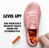 Premium Beef-Flavored Dog Chew Toy - Large Sneaker Shoe - Natural Rubber, Heavy Duty, Powder Pink