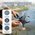 Shgxjjnb 4 Packs 2/3 Claw Fish Gripper, Fish Grabber, Metal Fishing Pliers, Fish Grip Tackle Holder, Multifunctional