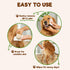 Bamboo Dog Wipes for Paws and Bum, Natural Grooming Wipes, 100 Count for Cleaning & Grooming