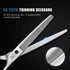 7.5" Trimming Offset JASON Dog Grooming Thinning Blending Scissor, Ergonomic Pet Grooming Thinner Blender Shears Cat
