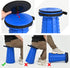 2 Pack 400lbs, Upgraded Collapsible Stools Folding Stool with Cushion,Retractable Folding Stool Max Load Capacity