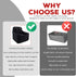 Otalar 35 lbs, Elevated Dog Car Seat for Small/Medium Dogs up to Memory Foam Pet Booster Seat with Detachable Washable