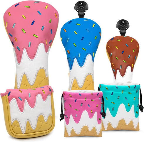Golf Valuables Pouch, Leather Tee Pouch with Drawstring Closure for Portable Golf Accessories