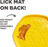 Hive Frisbee for Dogs - Dog Disc for Fetch - Floats in Water - Includes Lick Mat on Back - Made in The USA