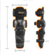 Motorcycle Knee Shin Guard Pads for Men Women, Anti-Slip Protector Adjustable Motocross Knee Protection Gear