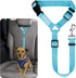 BWOGUE Pet Dog Cat Seat Belts, Adjustable Car Headrest Restraint Safety Leads Vehicle Seatbelt Harness (1 Pack)