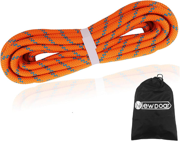NewDoar 8mm Climbing Accessory Cord, High Strength Rope Equipment for Mountain Climb, Fire Rescue Escape, Outdoor