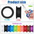 20 Pieces Scissors Finger Rings, Rubber Finger Rings for Pet Hair Shears and Grooming Scissors