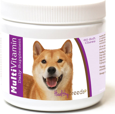 Healthy Breeds Shiba Inu Multi-Vitamin Soft Chews, 60 Count