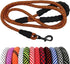 MayPaw Heavy Duty Nylon Dog Leash, 3/4/5/6/7/8/10/12/15 FT with Soft Padded Handle for Large Medium Small Dogs
