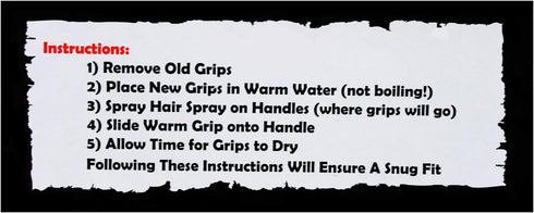 TGM Skateboards New Replacement Handle Grips for Razor Scooter - Foam Grip for Handlebar (Orange)