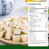 6oz (170g) 1cm Freeze Dried Tofu Cubes, Bite Size, Instant Food Dehydrated Tofu, Family Size Resealable Can, Low Sugar