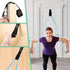 Resistance Bands, Pull Up Bands, Thick Heavy Resistance Band Set with Door Anchor, Elastic Bands for Body Stretching