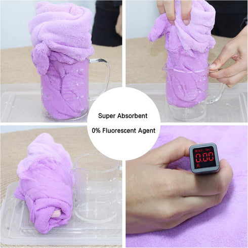 Pet Bathrobe for Dog Cat Absorbently Quick Drying Coat Cute Dogs Bath Towel Hooded Robe Adjustable Collar & Belly Strap