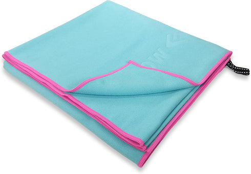 Flow Hydro Sport Towel - Microfiber Quick Dry Swimming Towels for Pool, Triathlon, Water Sports