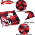 Malier 2-Pack Christmas Dog Bandanas, Classic Buffalo Plaid Triangle Bibs for Small to Large Dogs & Cats