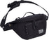 Rough Enough Black Cordura Mens Fanny Pack, Tactical Crossbody Waist Pack for Hiking and Fishing